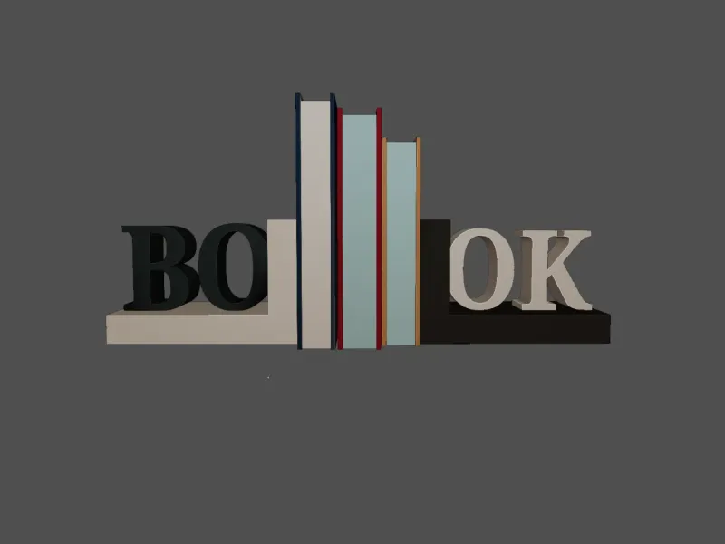 Bookend home decor