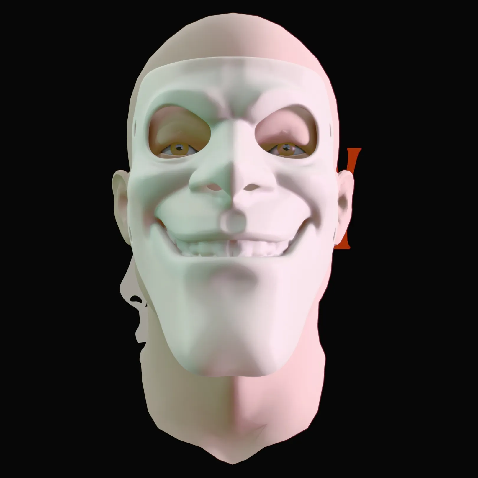 Bobby Mask - We Happy Few Cosplay