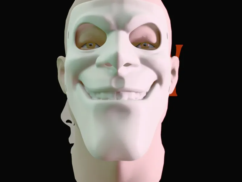 Bobby Mask - We Happy Few Cosplay