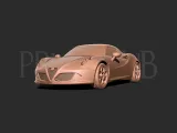 Alfa Romeo 4C 3d model-1