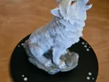 Realistischer Wolf (Heulend),Realistic Wolf (Howling)-6