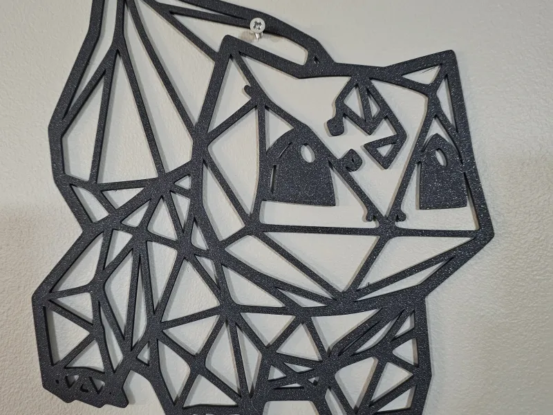 Bulbasaur - Colgante de pared geométrico