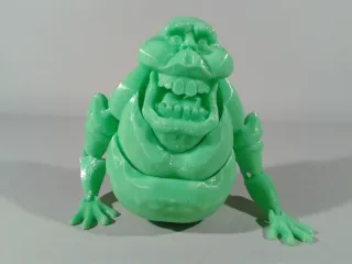 FLEXI PRINT-IN-PLACE SLIMER FROM GHOSTBUSTERS FANART