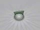 Hex Patterned Designer Lamp-5