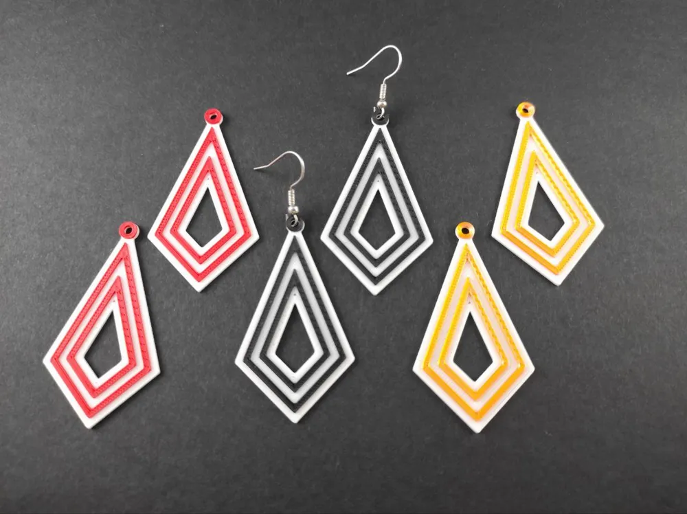 Radiant Frame - Earrings