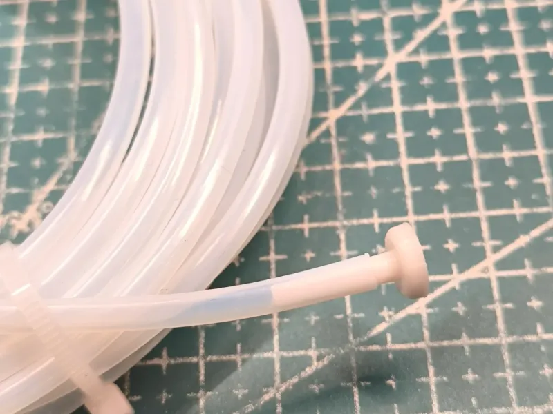 PTFE tube plug for OD4 ID3 tube size