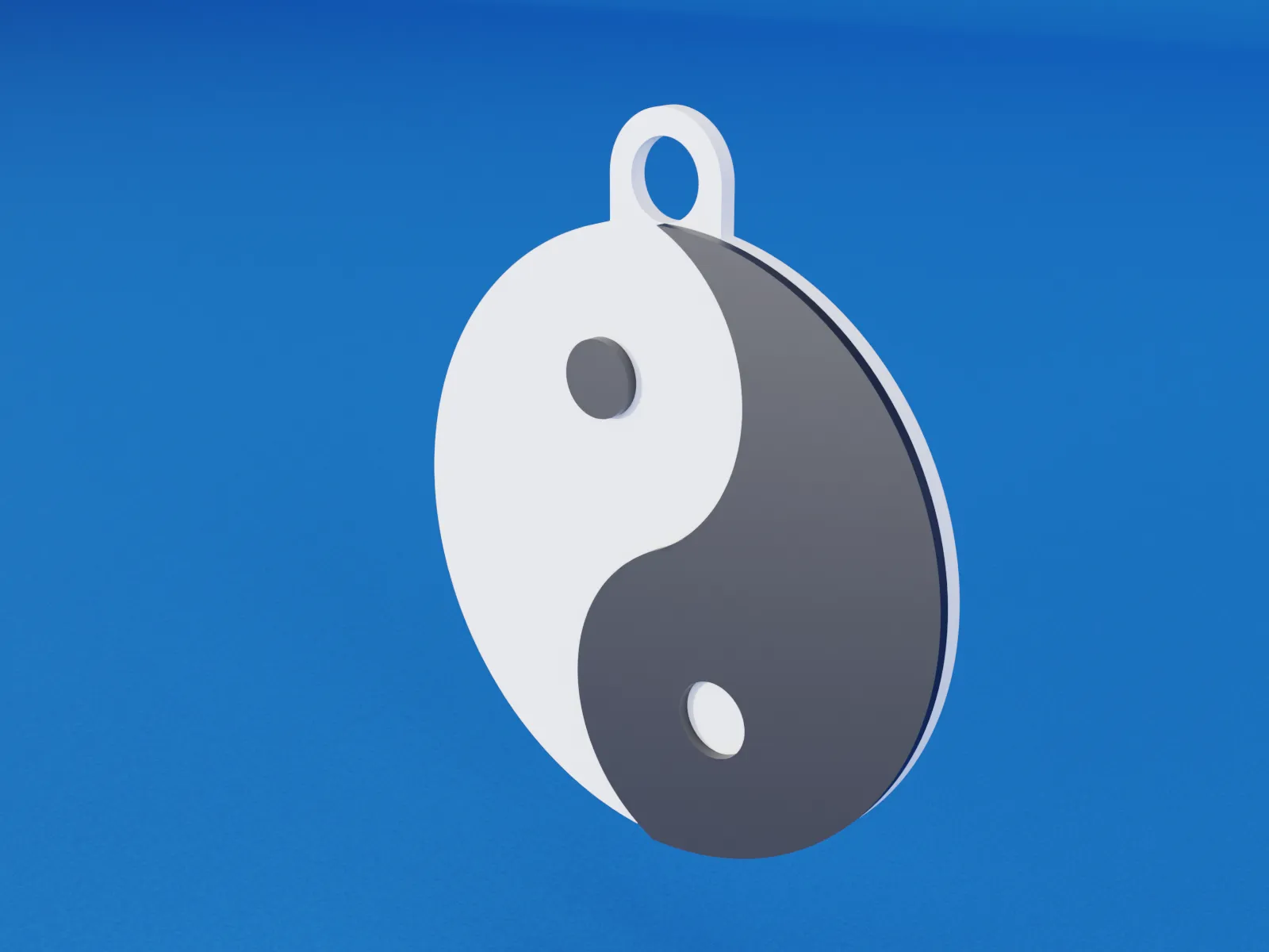 (GRATUITO) Ciondolo rotondo portachiavi Yin Yang