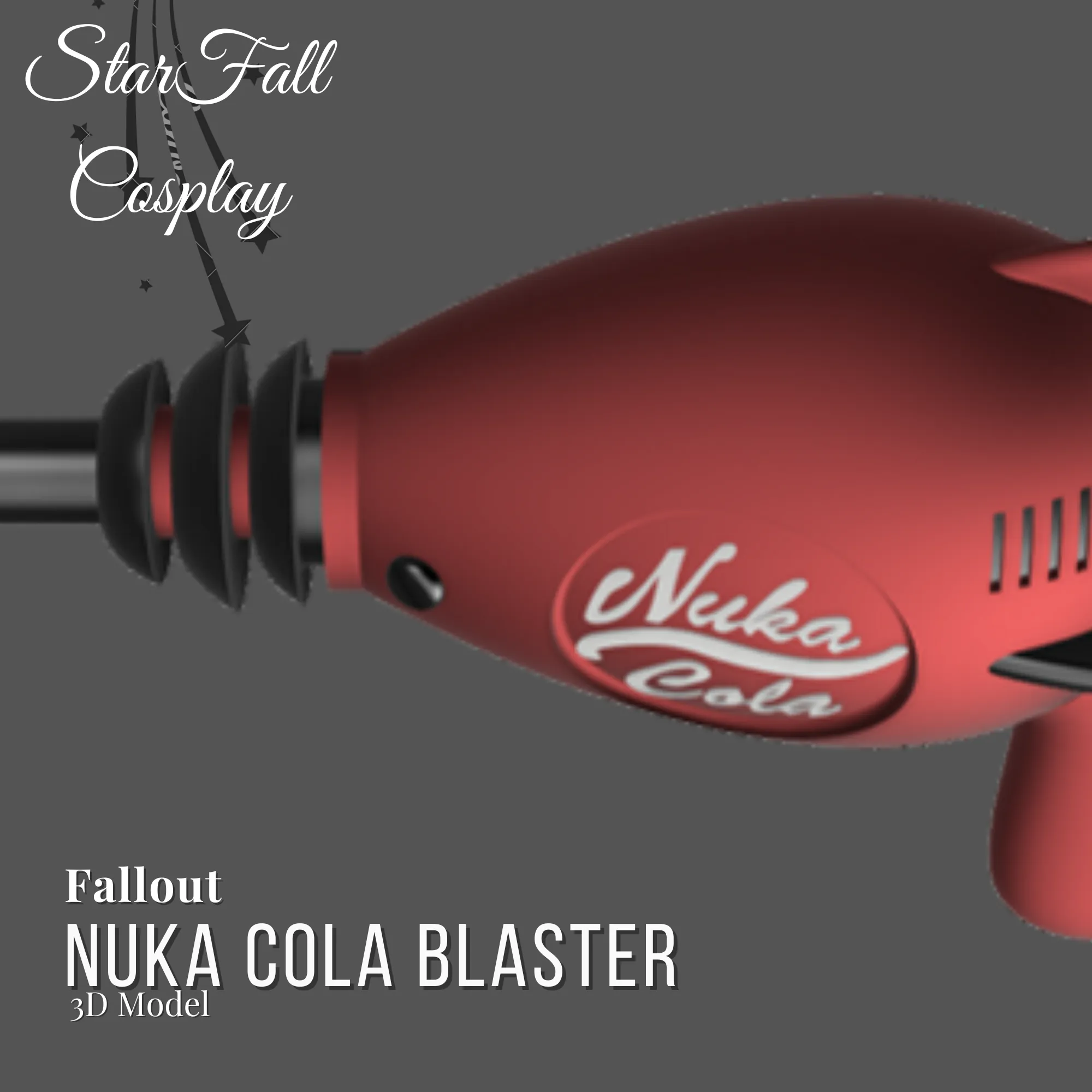 Nuka Cola Blaster 3D Model