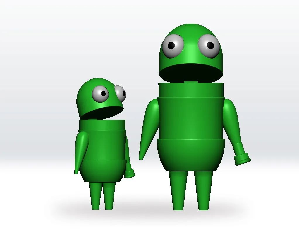Repo Rocky STL file Repo 3D Model Character Fanart