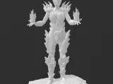 Magic Female warrior-1