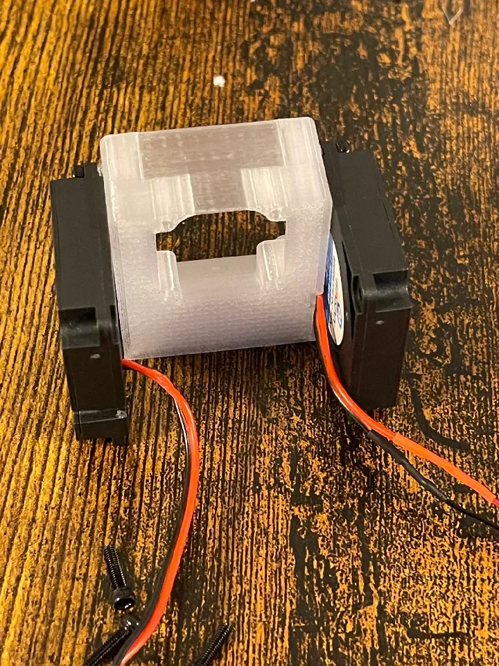 Semplice supporto per ventole Creality Ender 3 v3 KE triple 4010