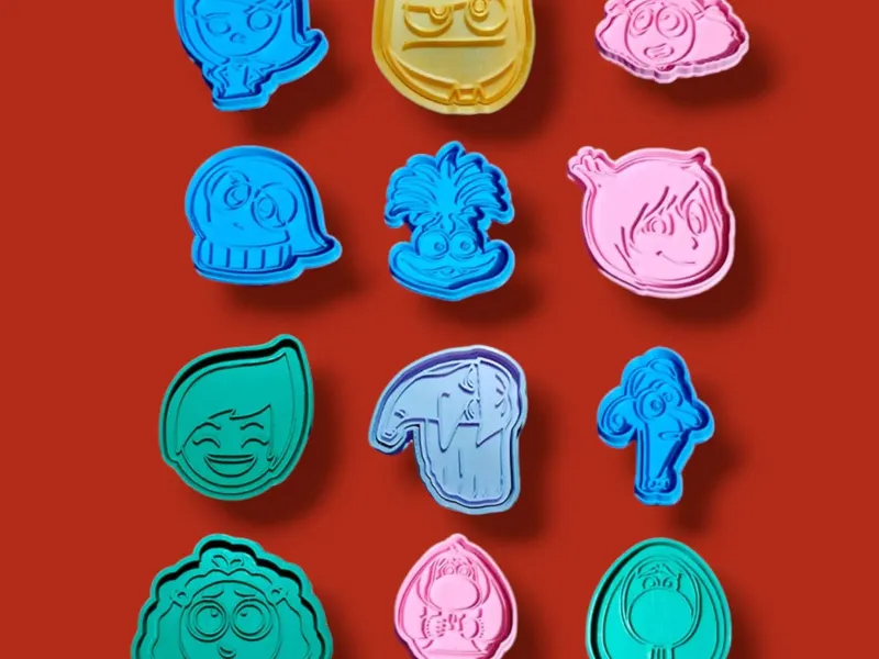 CORTANTES + ESTAMPAS INTENSAMENTE / INSIDE OUT CUTTERS