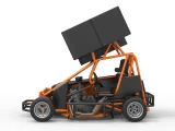 Pavement Winged 600 Micro sprint car Scale 1:25-4