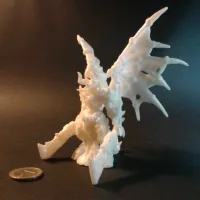 Falor - Greater Demon - PRESUPPORTED - 32mm Scale-1