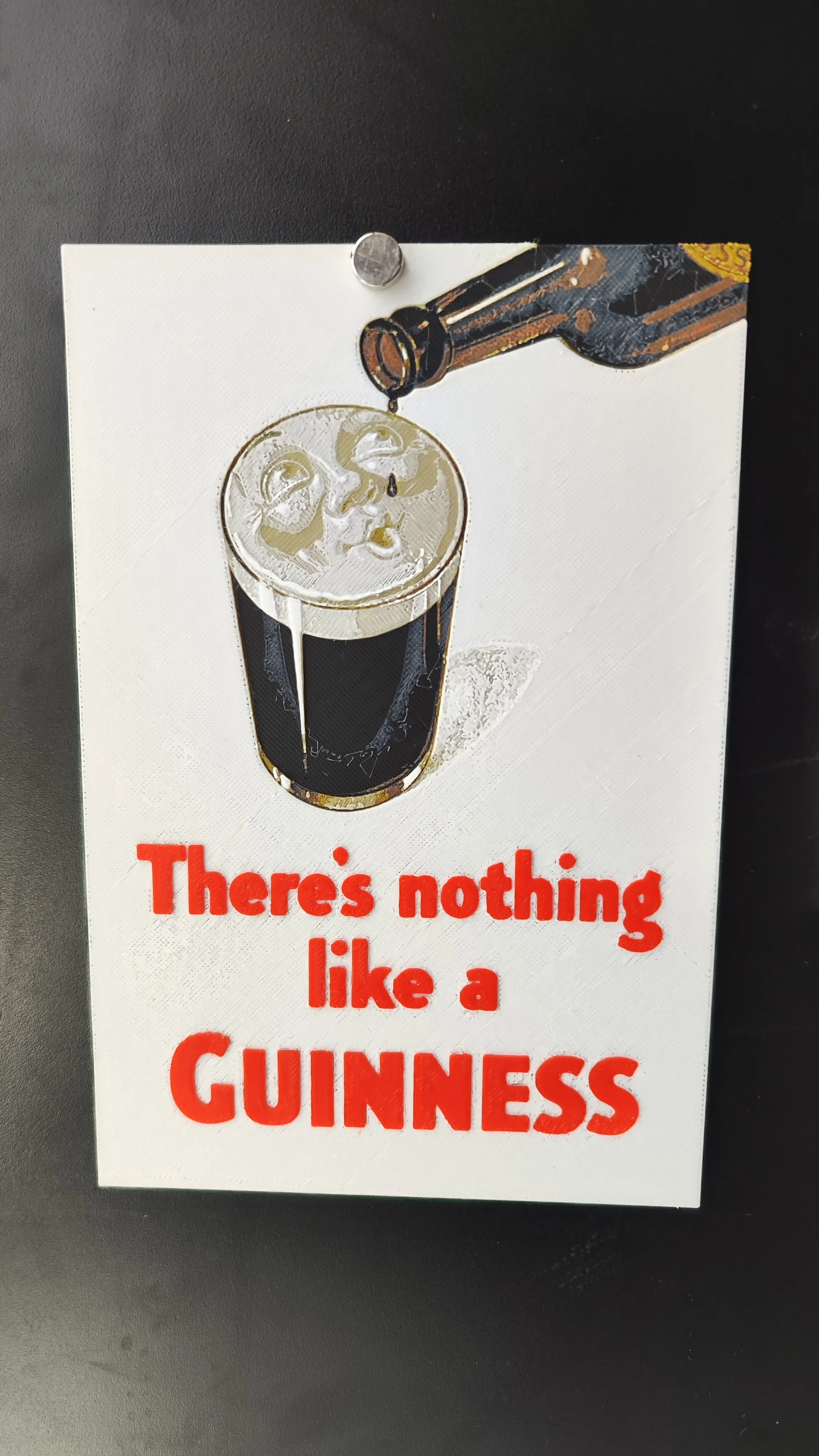 Vintage Guinness advertising poster 04 - Hueforge