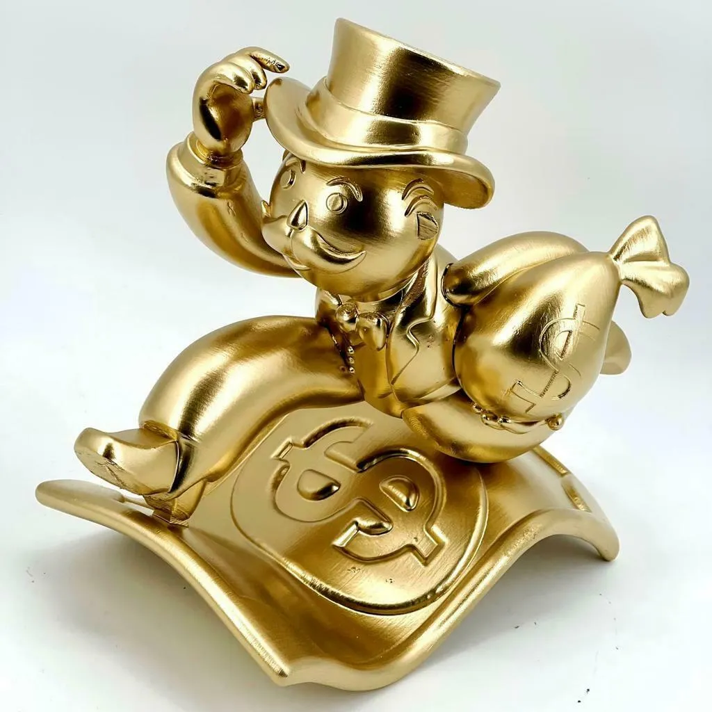 Mr Monopoly running