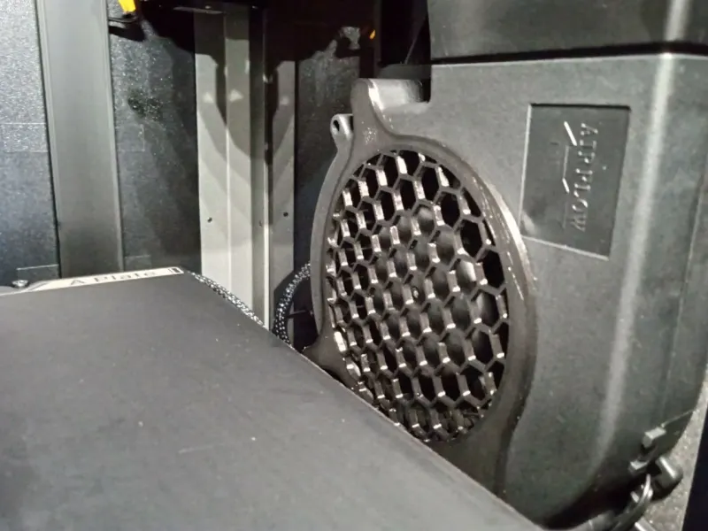 K1 coperchio di protezione del ventilatore laterale impugnatura della scala