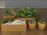 Modern Modular Planter and Zen Garden 3D STL Model-3