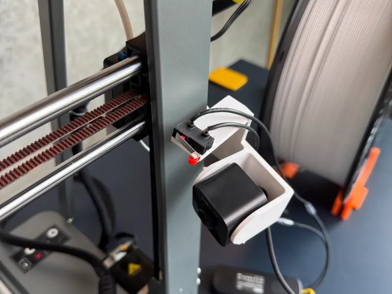 Ender 3v3 Plus Camera + Timelapse Bracket