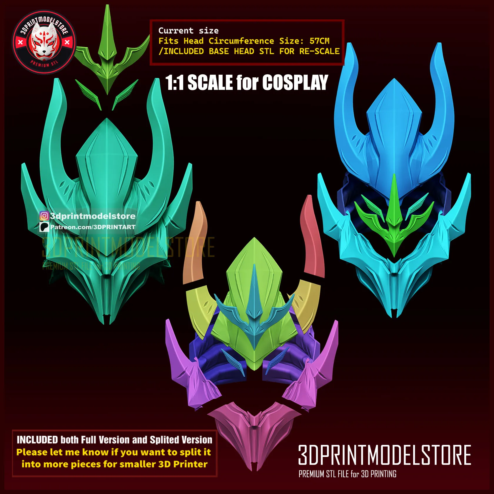 Igris Helmet - Solo Leveling - Anime Cosplay Mask