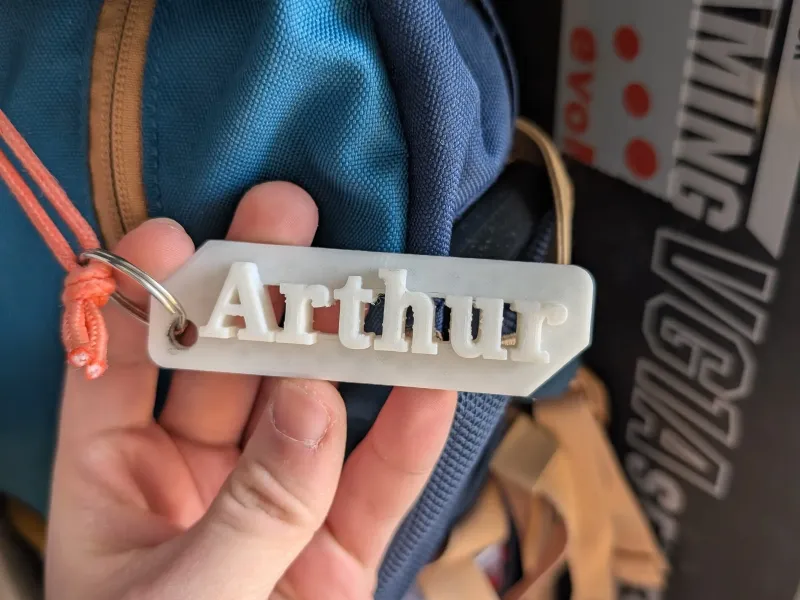 Personalized Keychain – Custom Name Edition
