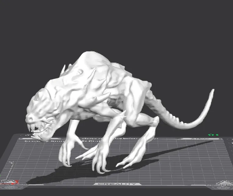 The Fierce Alien Quadruped