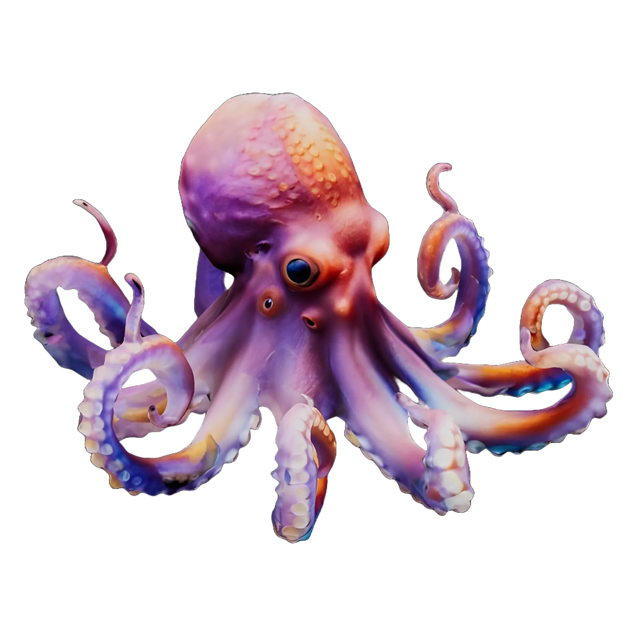 Chromatic Octopus Collection - Marine Art Series
