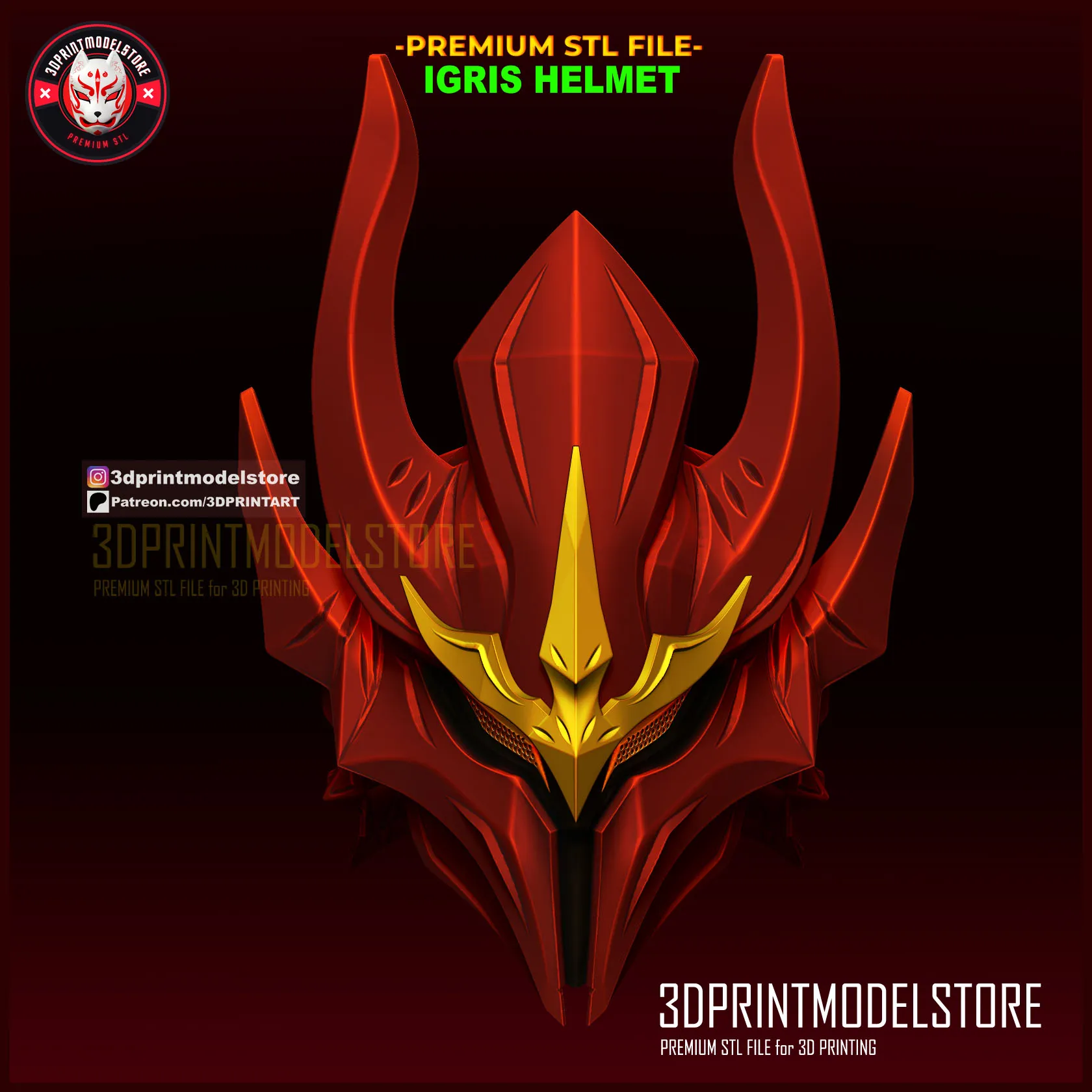 Igris Helmet - Solo Leveling - Anime Cosplay Mask