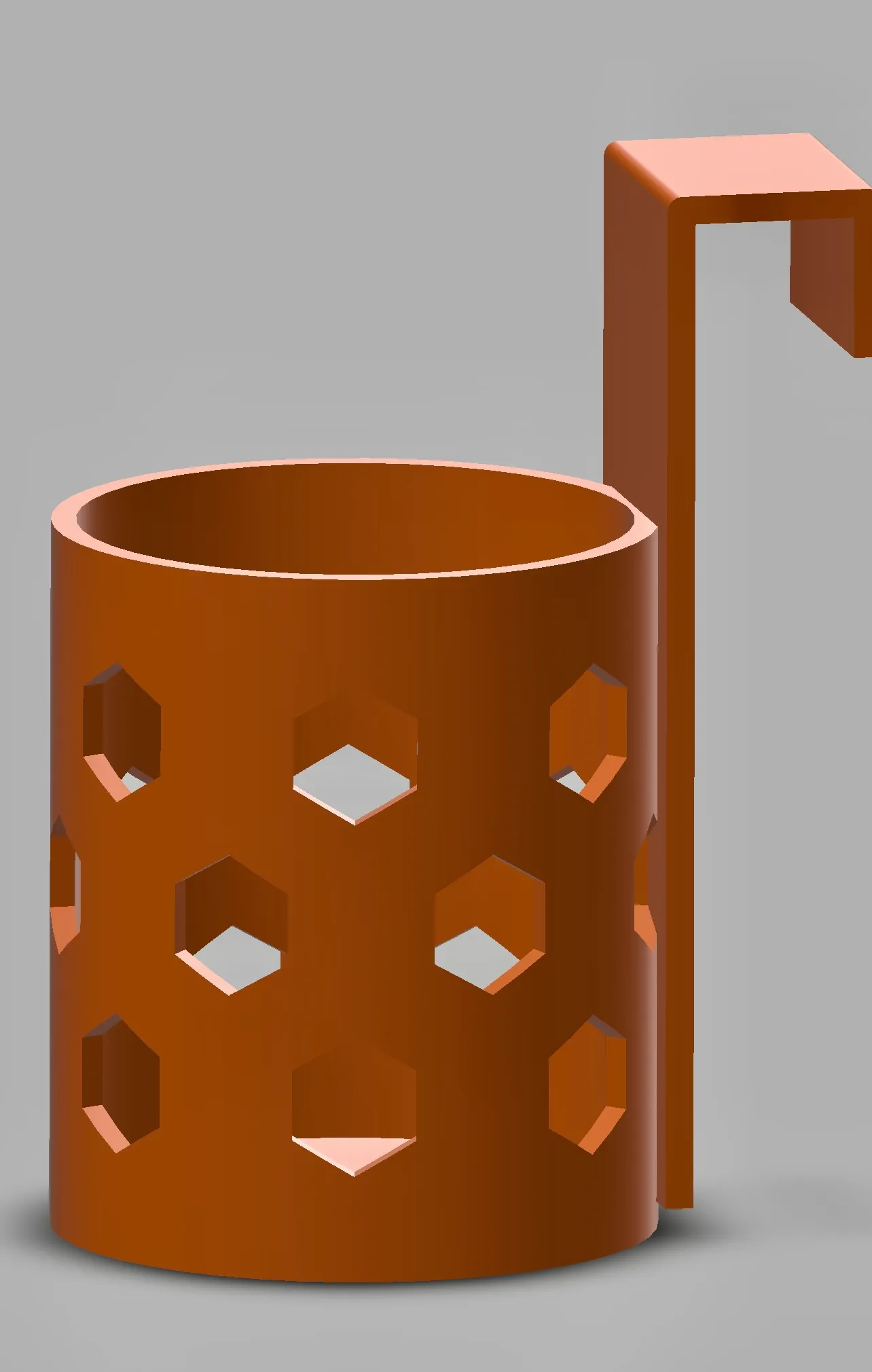 Bunk Bed Cup Holder - 22.7mm Slat - 3in Dia Bottle