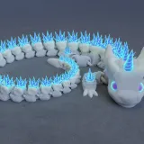 Print in Place Articulated Unicorn Dragon