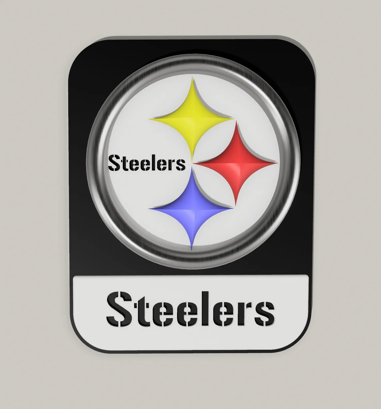 Pittsburgh Steelers Logo Magnet