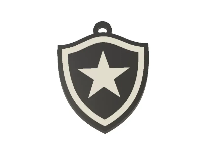 Chaveiro escudo Botafogo