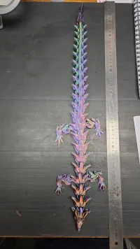 ARTICULATED DRAGON - Toys - PLA - 3D printed product - фото 13
