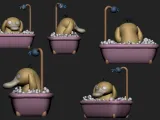 Pokemon - Psyduck Badewanne-4