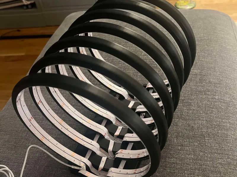 Cargador luminoso para disc golf