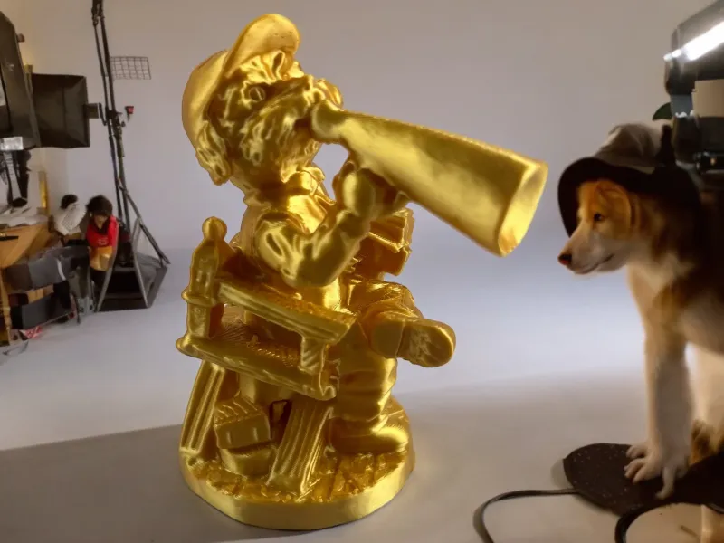 Cão produtor de filmes