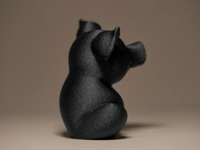 Cute Little Piglet Figurine - Miniatures - PLA - 3D printed product - фото 4