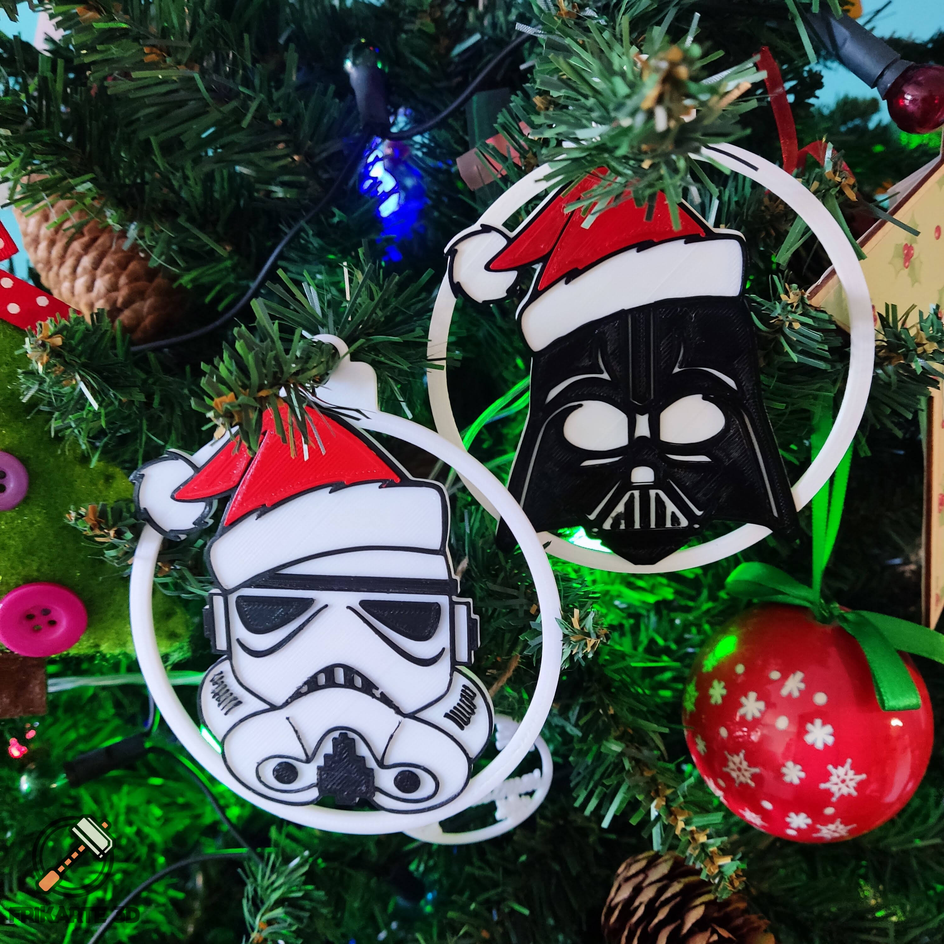 Darth Vader Christmas Tree Decoration Upgraded