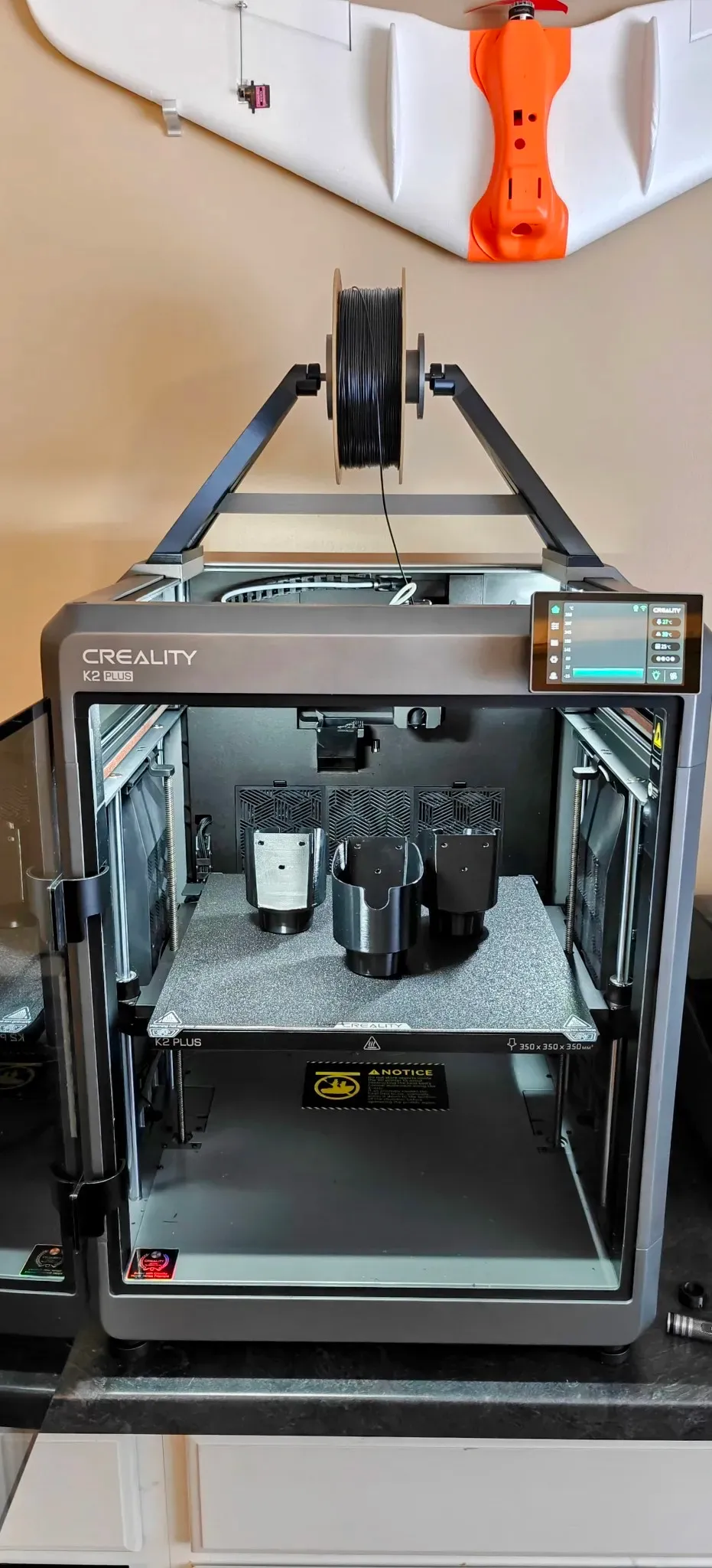 K2 Plus Top Mount Spool Holder - Print TPU Easily!