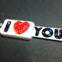 I LOVE YOU Keychain | Print-In-Place-0