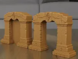Ancient Stone Arch Desk Decor and Paperweight-2