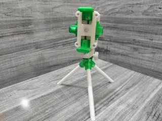 3D Printed mobile phone tripod stand (90-180-360 degrees )