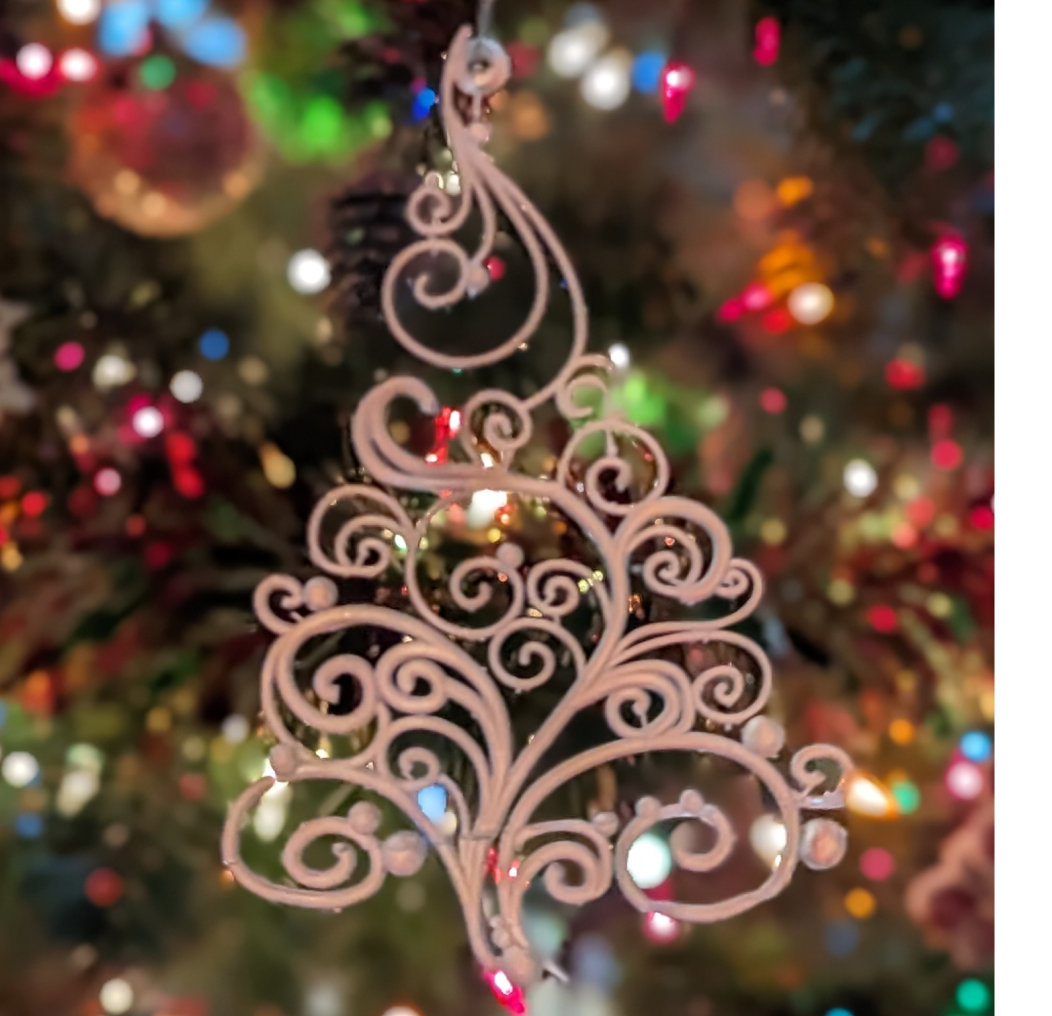 Swirl Christmas Tree Ornament | 3D models download | Creality Cloud