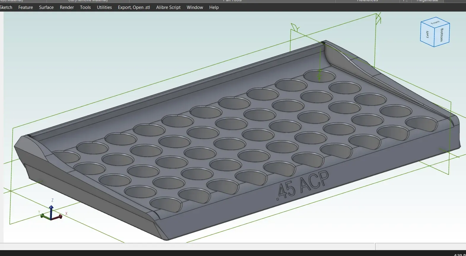 Tools & Spare Parts STL Download - 45 ACP Reloading Blockby Odinson