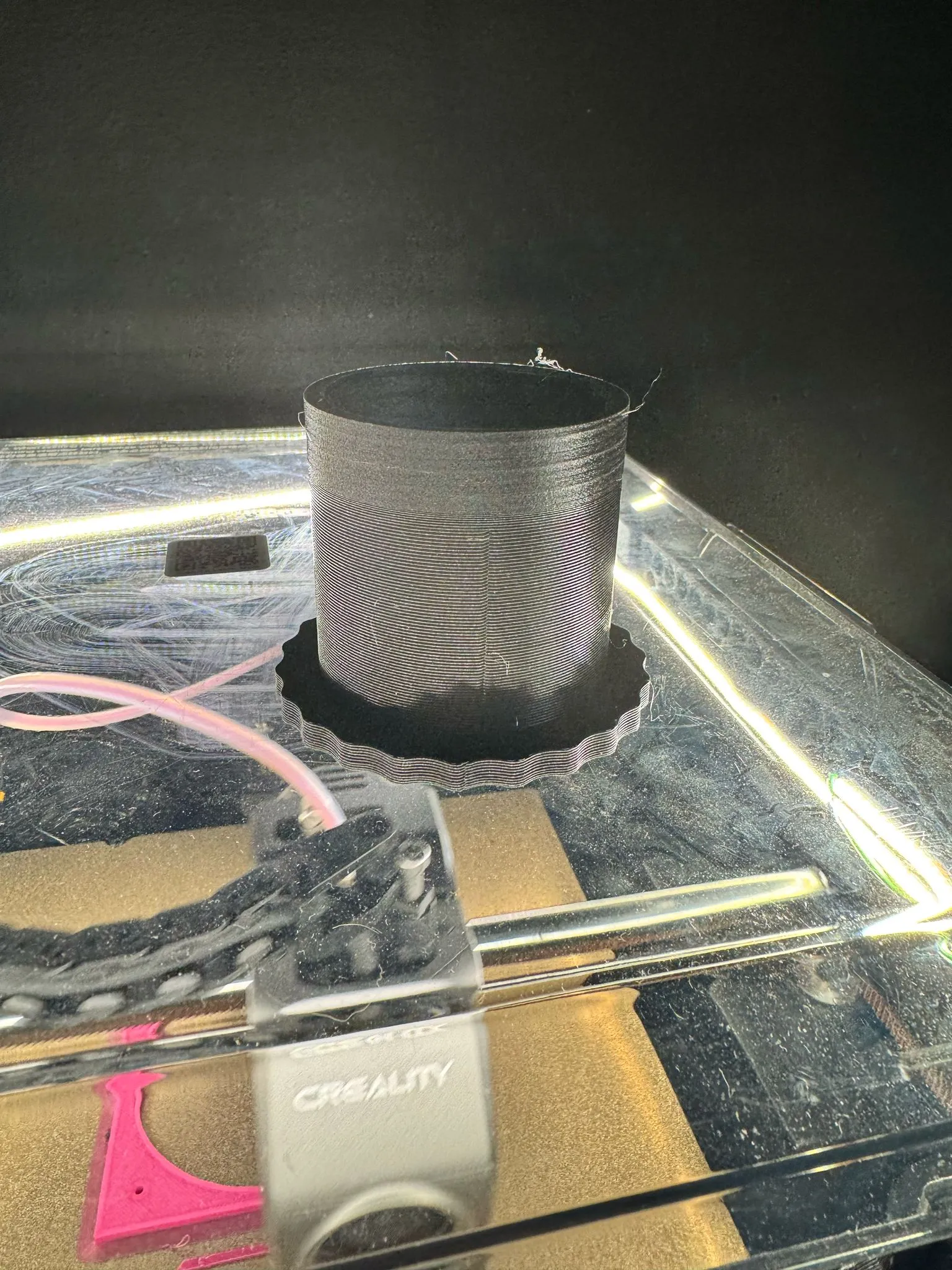 Filament spool weight CFS