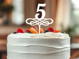 Five Cake Topper-1