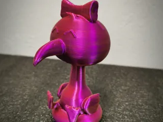 Flamingo in swim ring