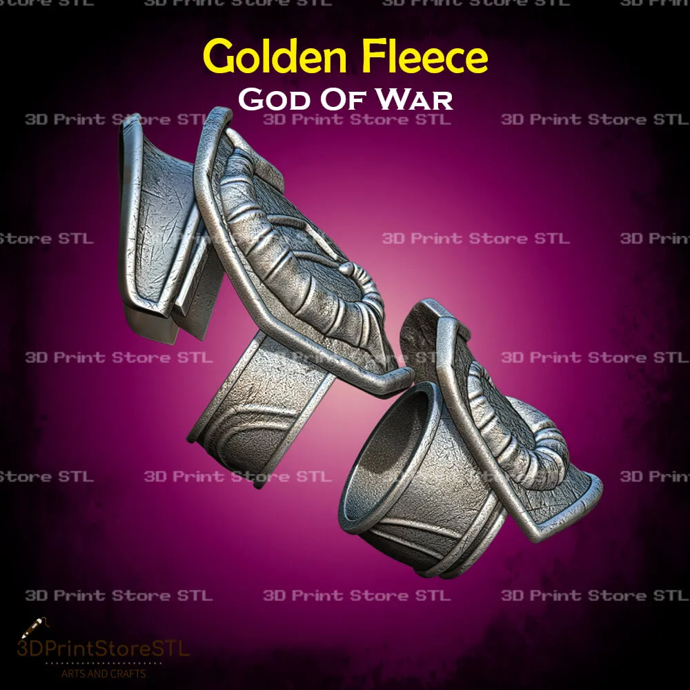 Golden Fleece Cosplay God of War - STL File