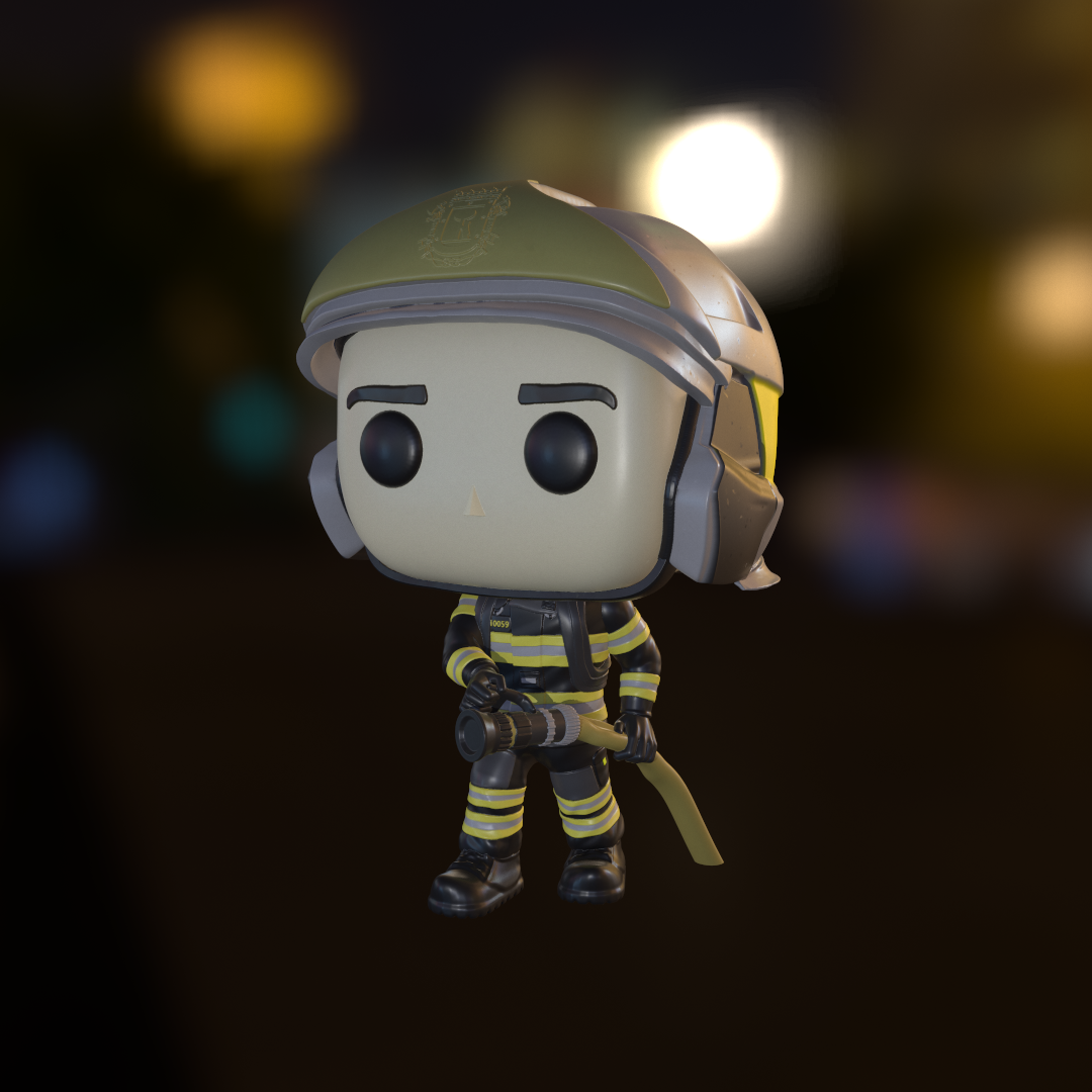 Funko Bombero | 3D models download | Creality Cloud