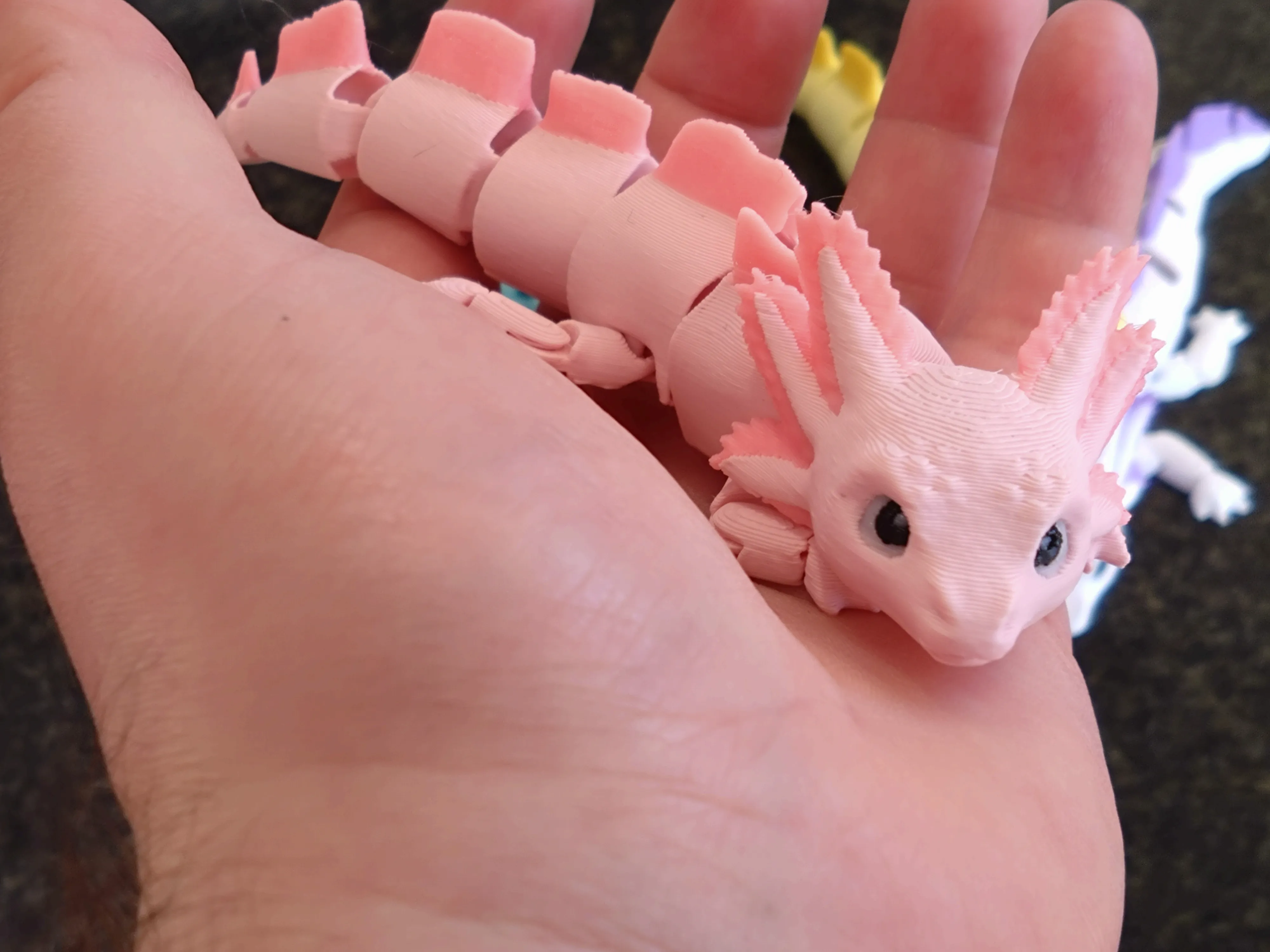 Giocattolo Axolotl articolato